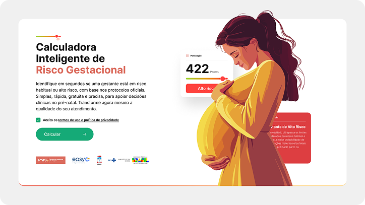 Calculadora de Risco Gestacional